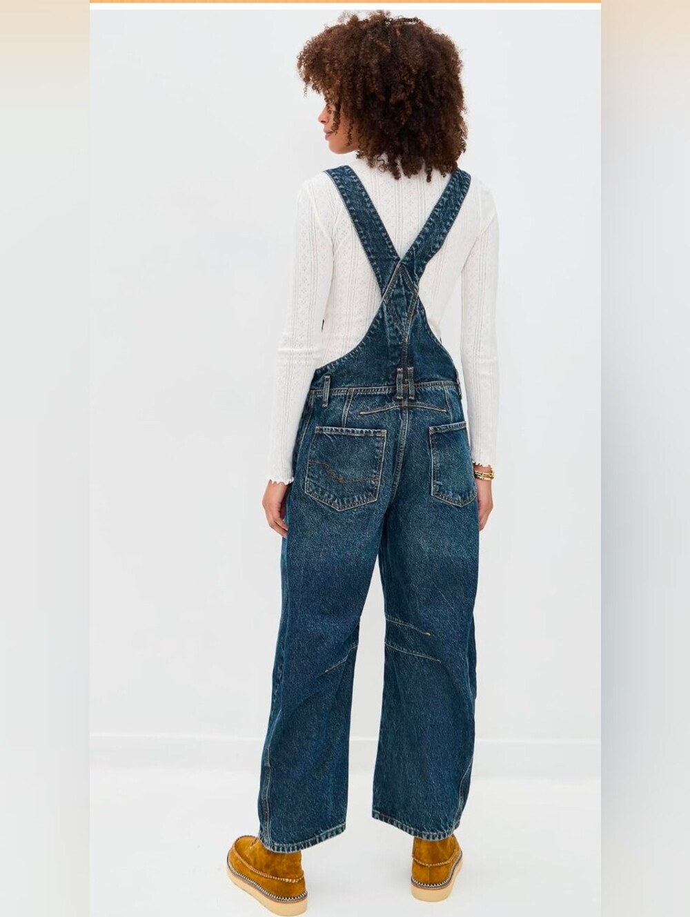 Free People Women's Good Luck Overalls - Picture 3 of 5